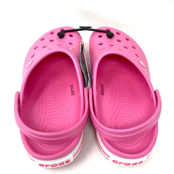 🌸Sale🌸 Crocs Crocband Clog Pink Lemonade Women’s Size 9 11016-62P - Picture 4 of 8
